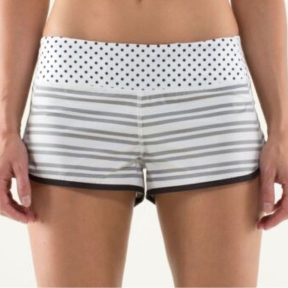 Pair of two lululemon Run Speed Up Low-Rise Lined Shorts - Picture 10 of 11